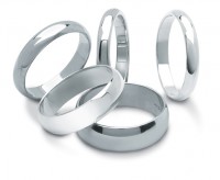 Standard "D" Shaped Wedding Ring